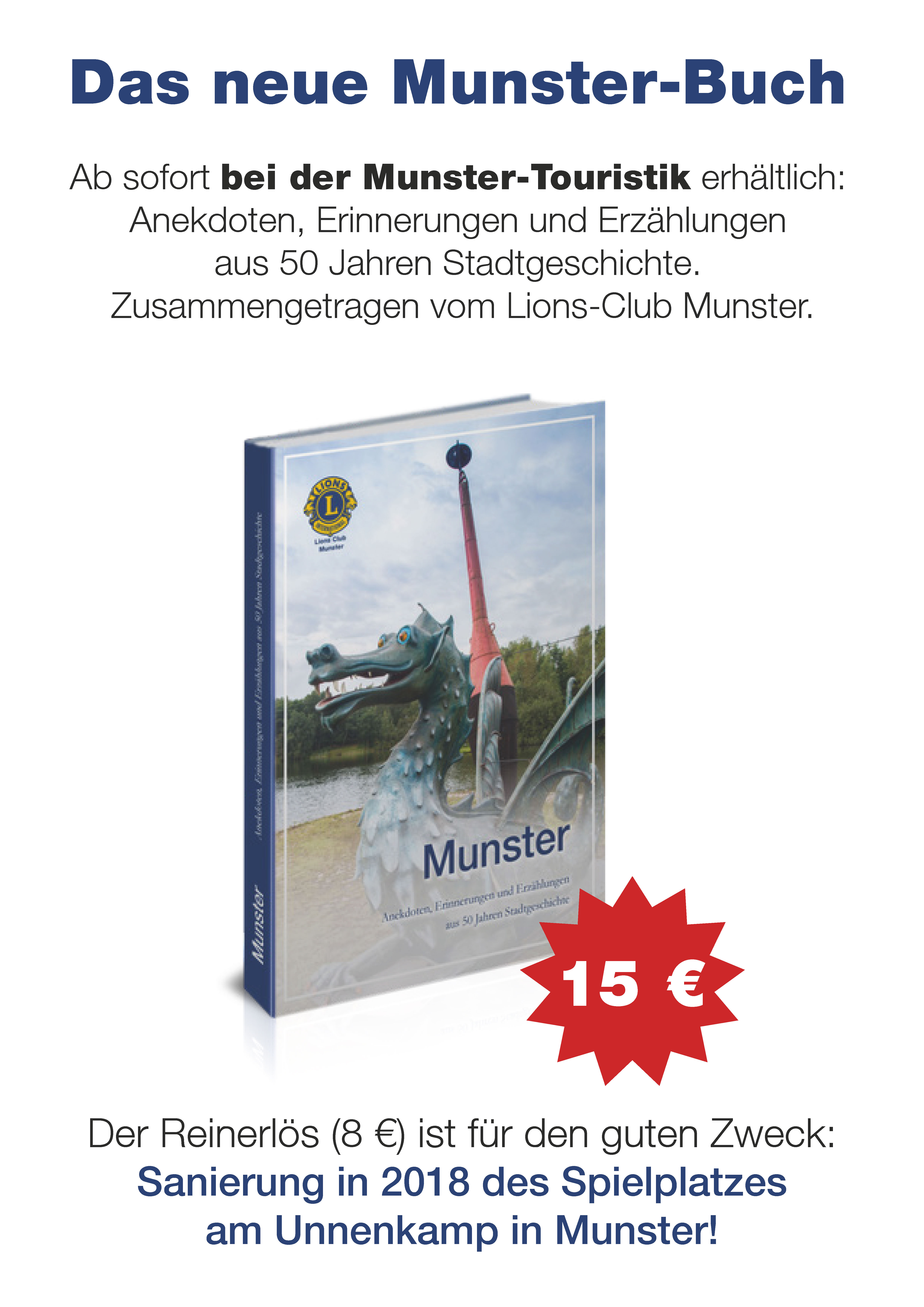 Das Plakat zum neuen Munster-Buch