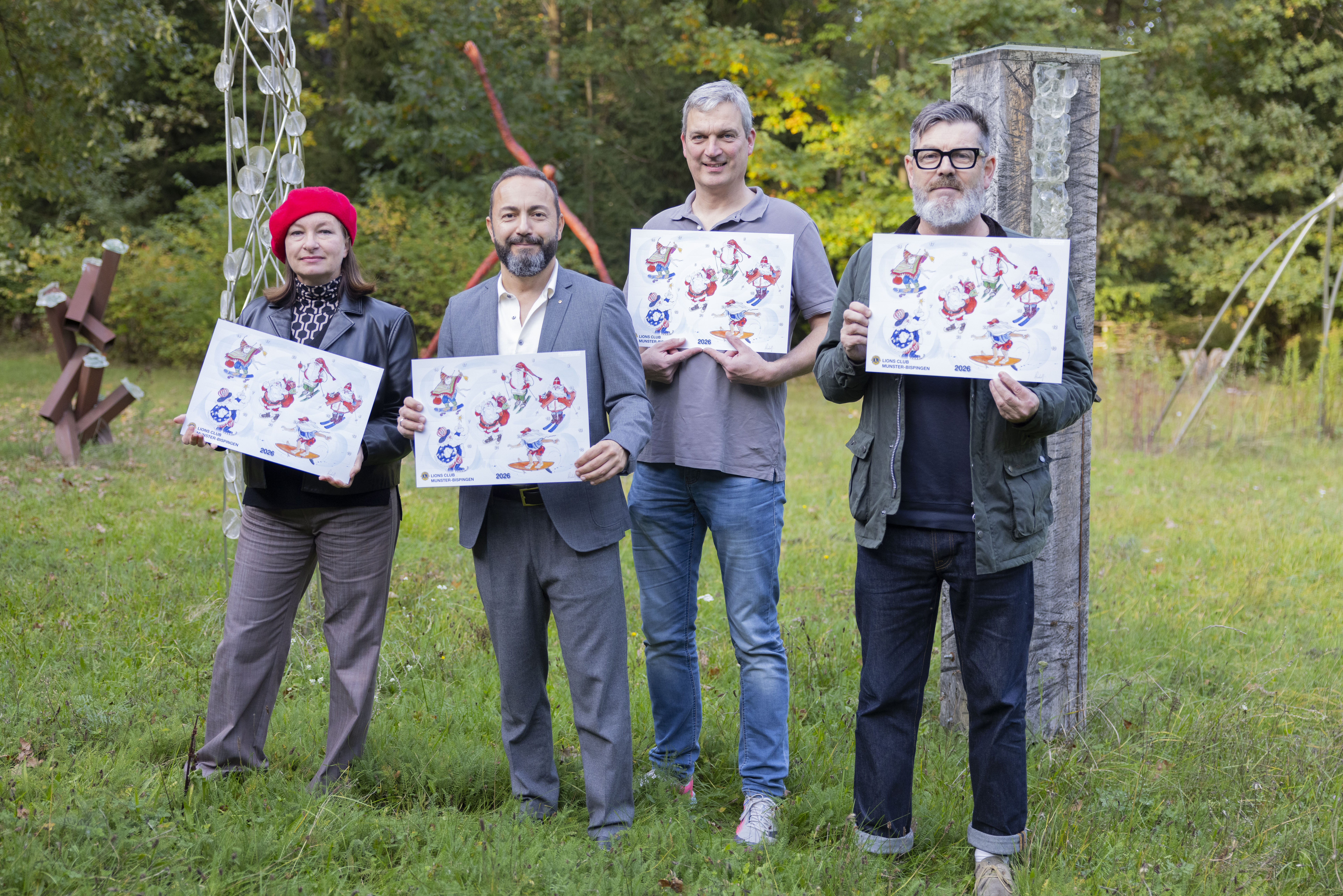 Präsentation des Lions-Adventskalenders 2026