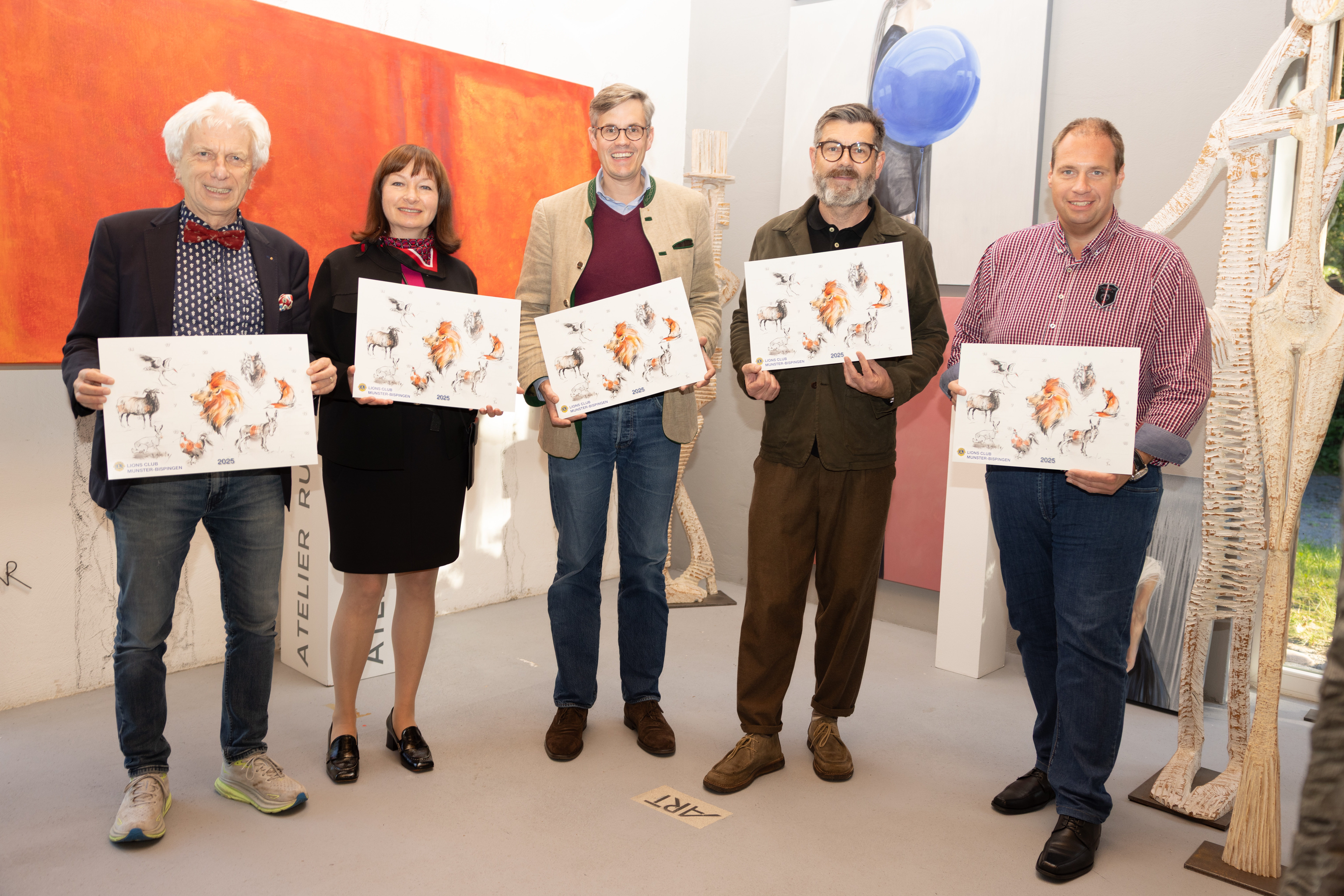 Präsentation des Lions-Adventskalenders 2025